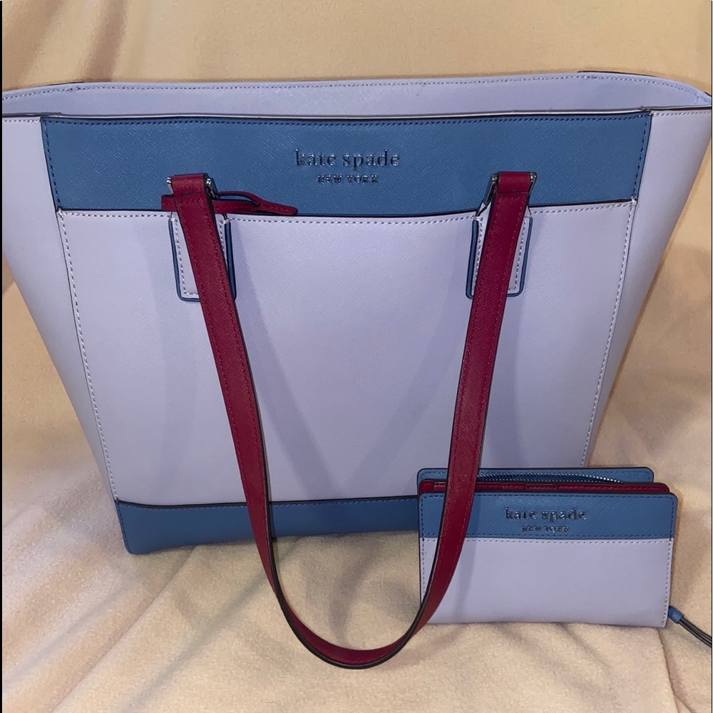 Kate Spade tote & wallet set